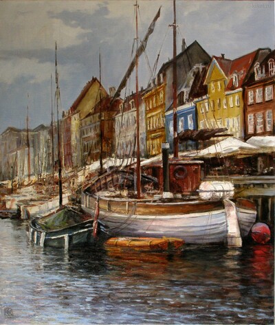 Копенгаген. Канал